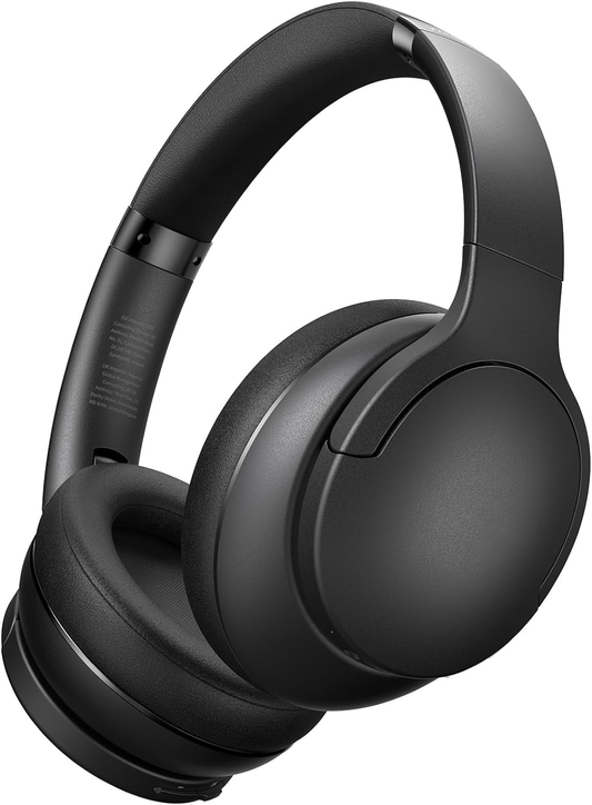 MPK 𝐔𝐩𝐠𝐫𝐚𝐝𝐞𝐝 Bluetooth Headphones Over Ear, 90H Playtime Bluetooth 5.3 Wireless Headphones 3 EQ Modes, Built-in HD Mic, HiFi Stereo Sound,Deep Bass,Memory Foam Ear Cups for Phone/PC